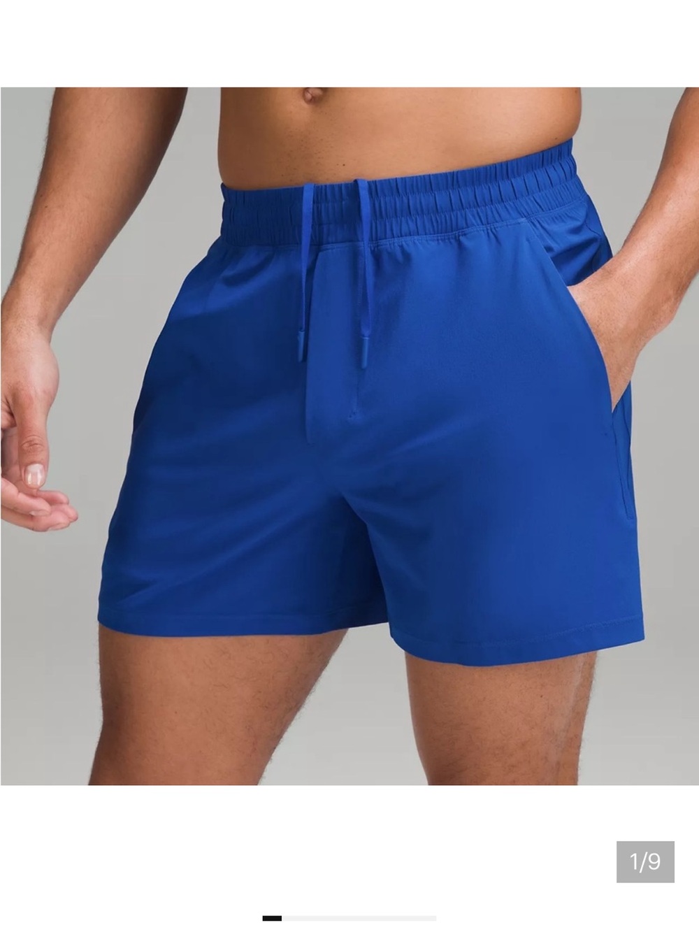 Lululemon Pace Breaker Linerless Short 5"  Small